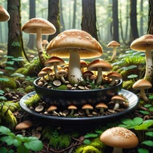 Dania główne z udziałem pieczarek