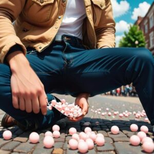 Domowe sposoby na usuwanie gumy z ubrań