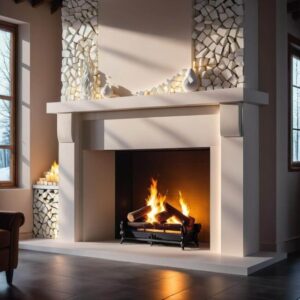 Izolacja termiczna kominka z płyt krzemianowowapniowych