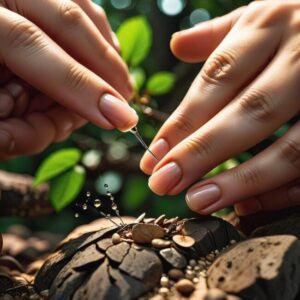 Jak łatwo wyjąć drzazgę spod paznokcia