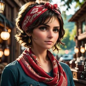 Jak nosić bandanę z okulary przeciwsłoneczne