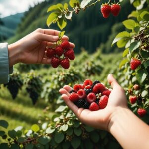 Jak szybko oczyścić zebrane jagody