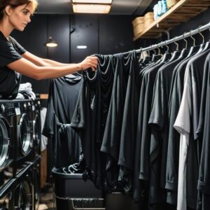 Jak uniknąć blaknięcia czarnych ubrań