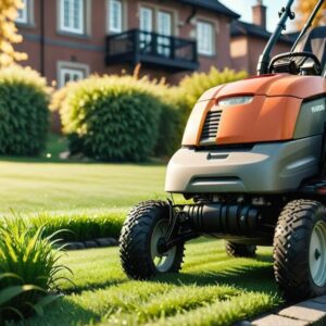 Koszenie trawy przed pierwszym mrozem