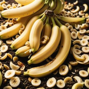 Nawożenie drzew owocowych skórkami bananów