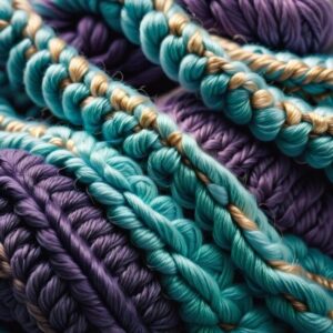 Oczka zwykłe na drutach