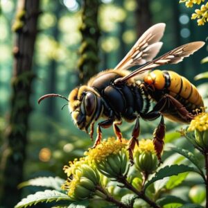 Osa leśna a roślinność