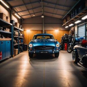 Oświetlenie garażu z regulacją jasności