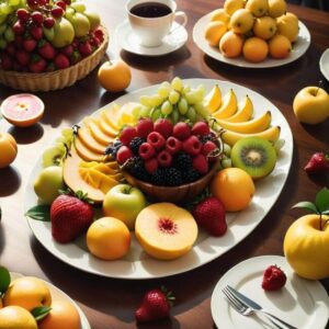 Owoce na imprezę jak je ułożyć