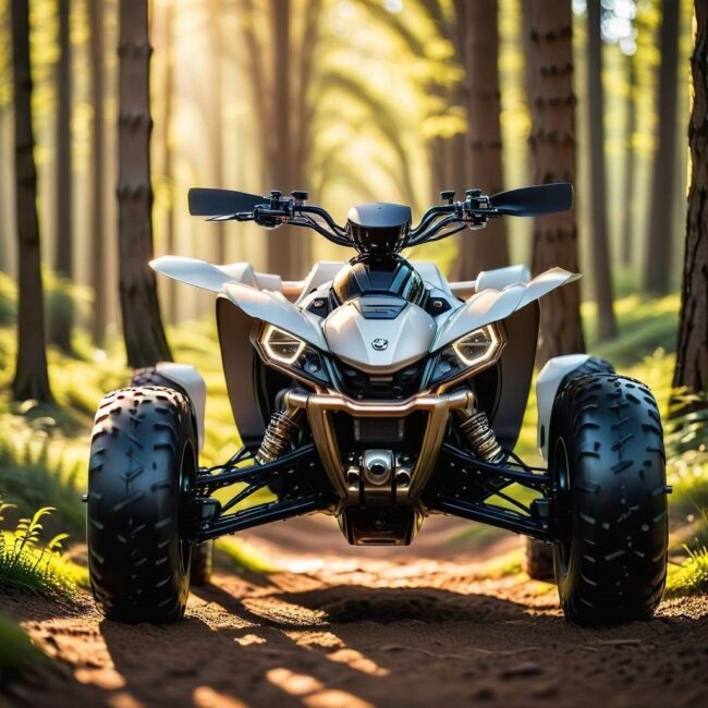 Quad z wyjątkowym wykończeniem
