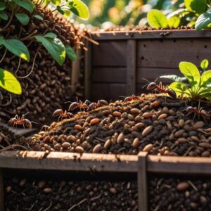 Rodzaje mrówek przyciąganych do kompostowników