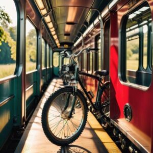 Sposoby zawieszenia roweru w pociągu