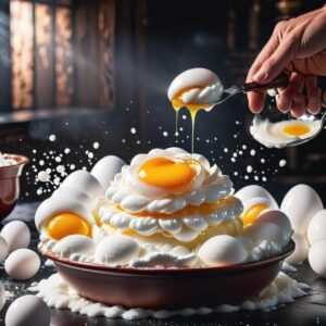 Sztuczki do uzyskania wysokiej piany z białek