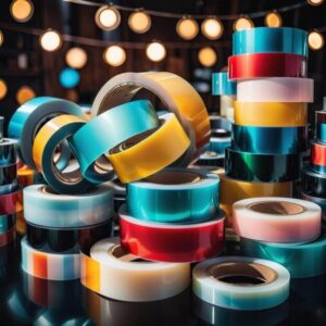 Taśmy klejące w intensywnych kolorach do oznaczania