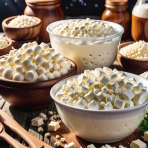 Twaróg dojrzewający z pasteryzowanego mleka