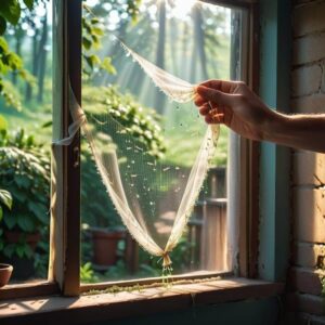 Usuwanie kleju z okna bez konieczności używania silnych chemikaliów