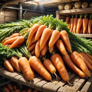 jak dbać o marchew w piwnicy